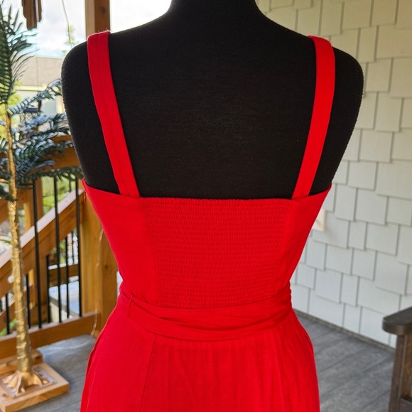 Banana Republic | Fit & Flare Linen Blend Dress - Picture 8 of 12